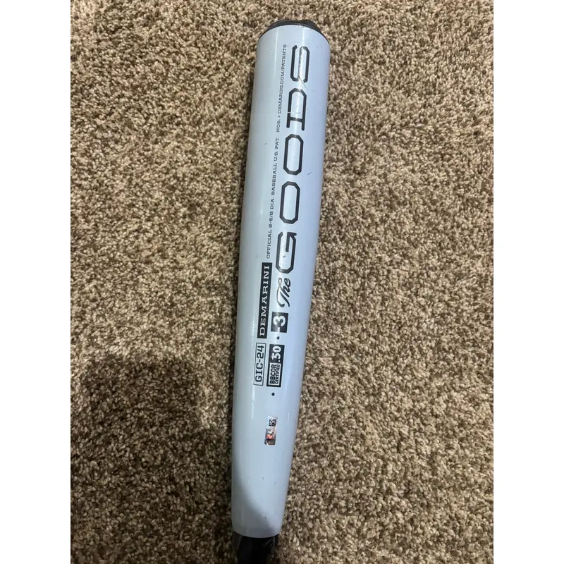 2024 DeMarini The Goods Hybrid BBCOR Certified Bat (-3) 31 oz 34" (Used)