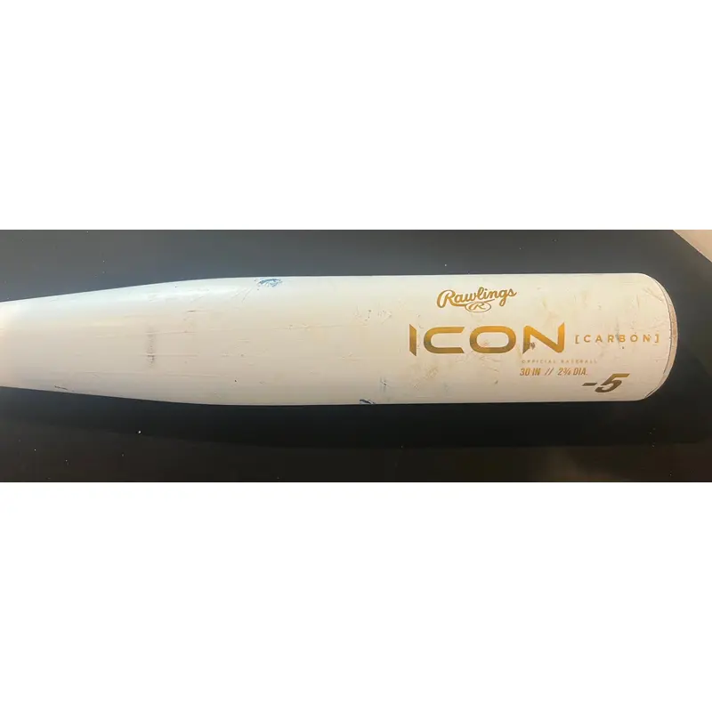 2024 Rawlings Icon Composite USSSA Certified Bat (-5) 25 oz 30" (Used)