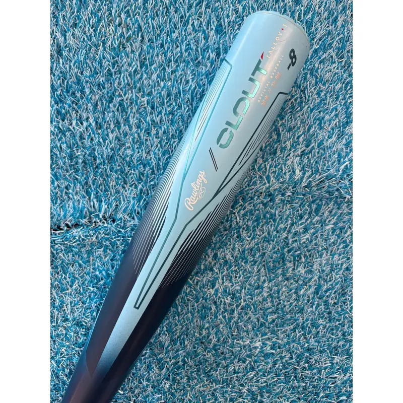 2024 Rawlings Clout Alloy Bat USSSA Certified (-8) Alloy 22 oz 30" (Used)