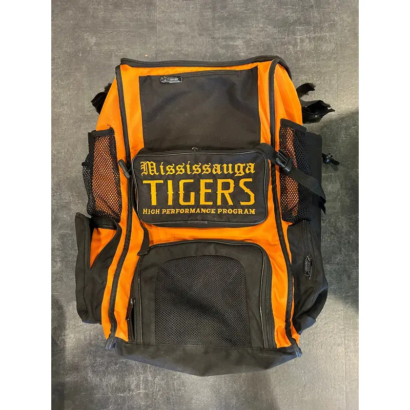 Orange Baseball Catcher's Bag | Mississauga Tigers