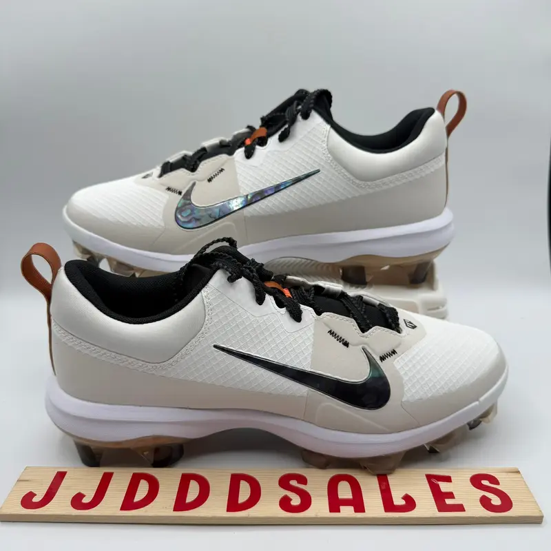 Nike Force Trout 9 Pro MCS Baseball Cleats Summit White FZ8644-100 Mens Sz 12  New