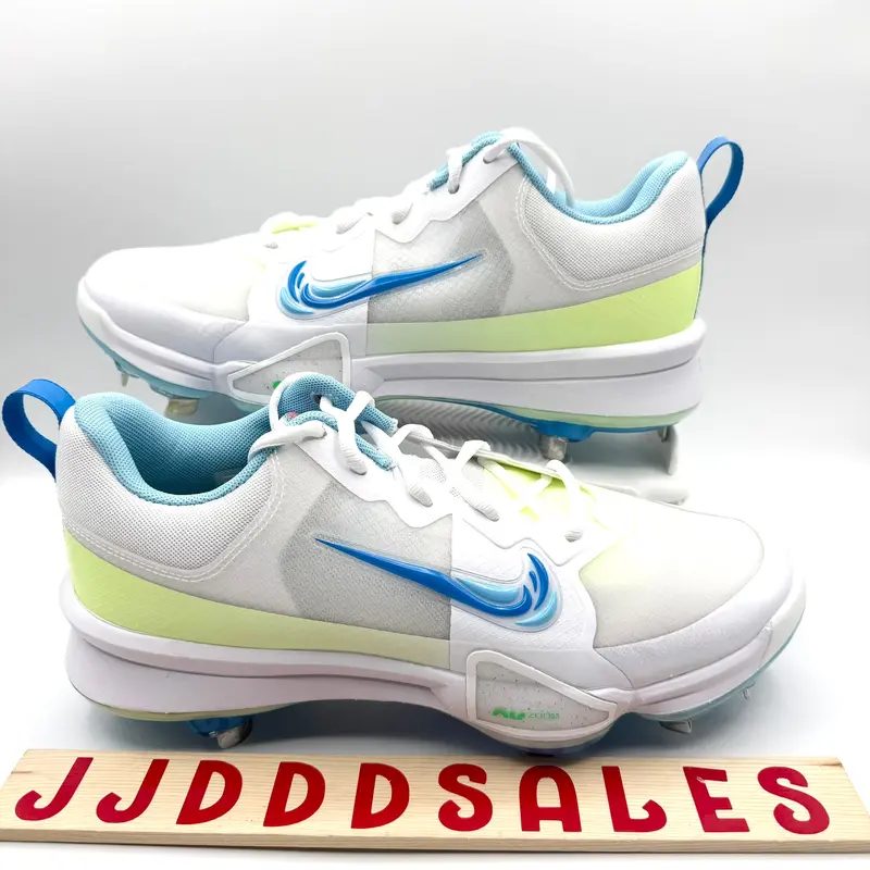 Nike Force Trout 9 Pro Metal Baseball Cleats Fresh Pack FQ7941-100 Mens Sz 10.5