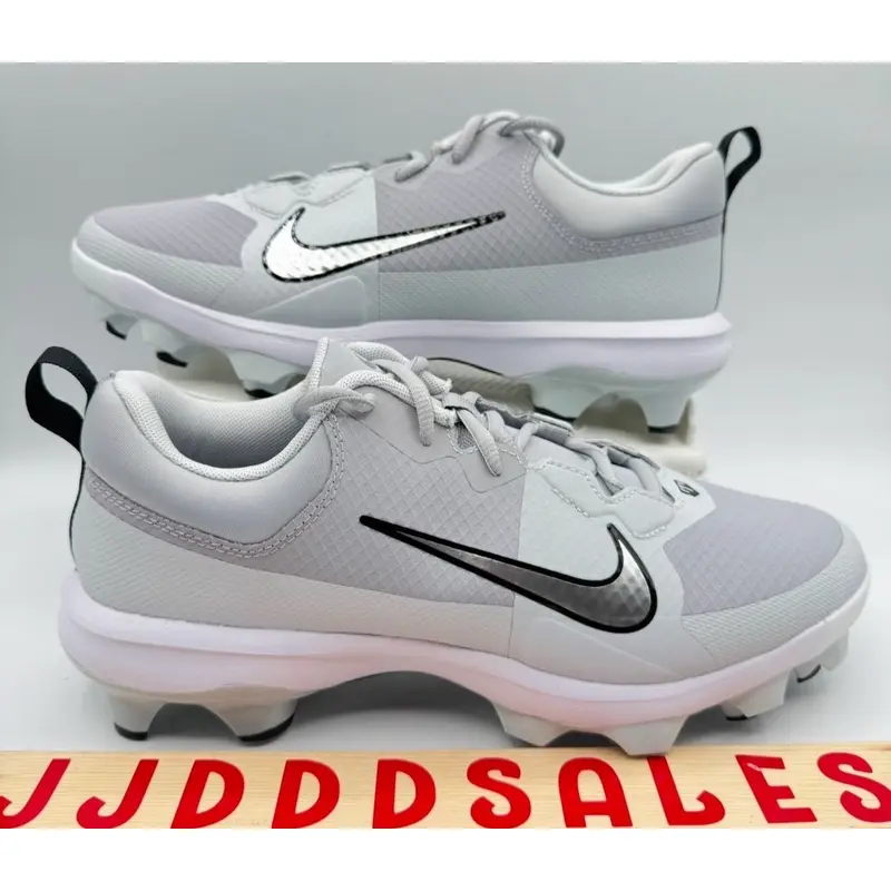 Nike Force Trout 9 Pro MCS Baseball Cleats Wolf Gray FZ0915-002 Mens Sz 9  New