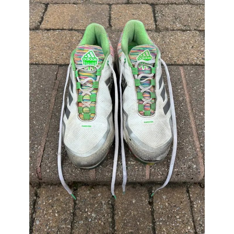 Adidas Multicolor Baseball Cleats Mens 10.5