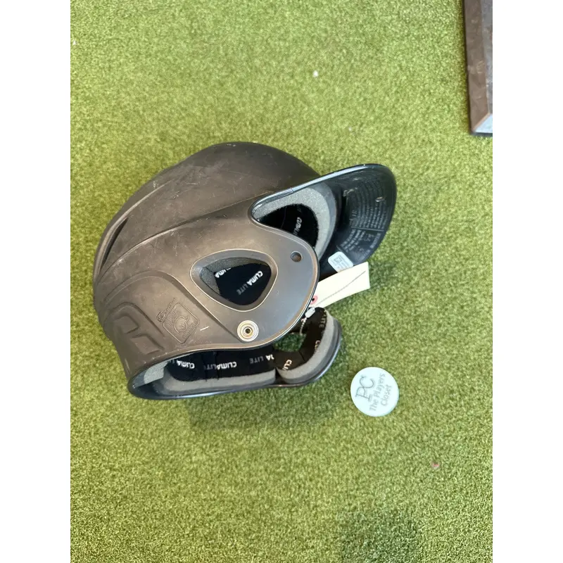 Used 6 3/8 - 7 1/8 Adidas Triple Stripe Batting Helmet