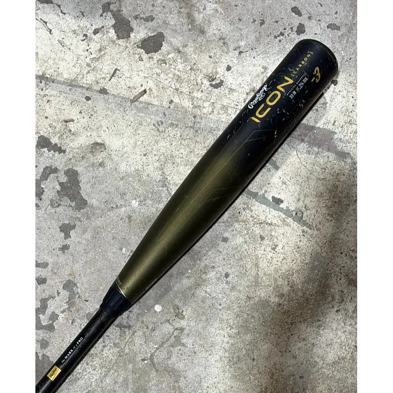 Used BBCOR Certified 2023 Rawlings Icon Composite Bat 33" (-3)