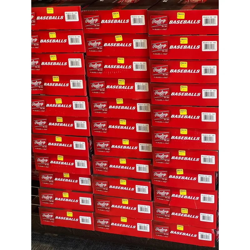 Rawlings ROLB1X Baseballs 12 Pack (1 Dozen) (New)