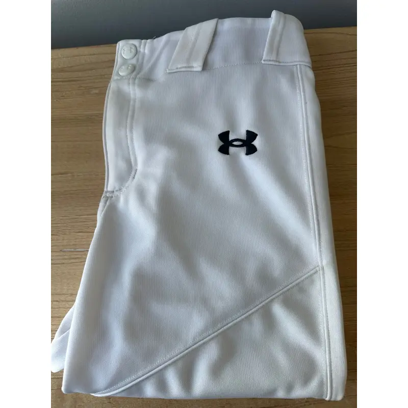 Under Armour Youth Large White Knicker Style Baseball Pants