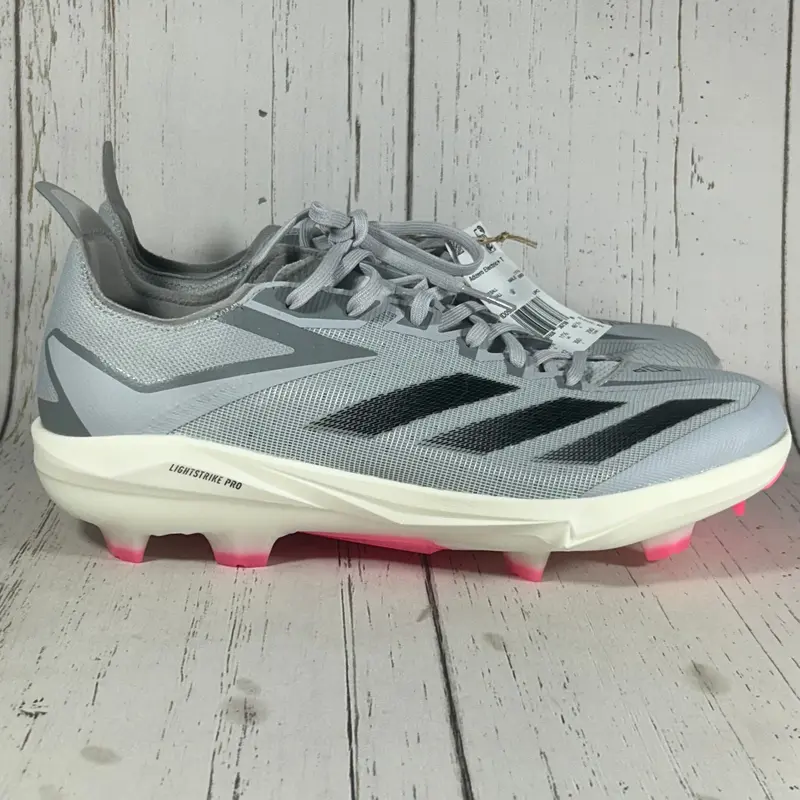 Adidas Adizero Electric  TPU Baseball Cleats Gray Mens Size 12 ID0942