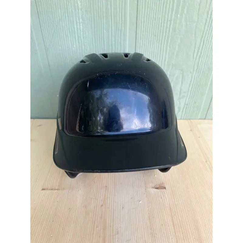 Black Used 6 3/4-7 3/8 Mizuno Batting Helmet Adult