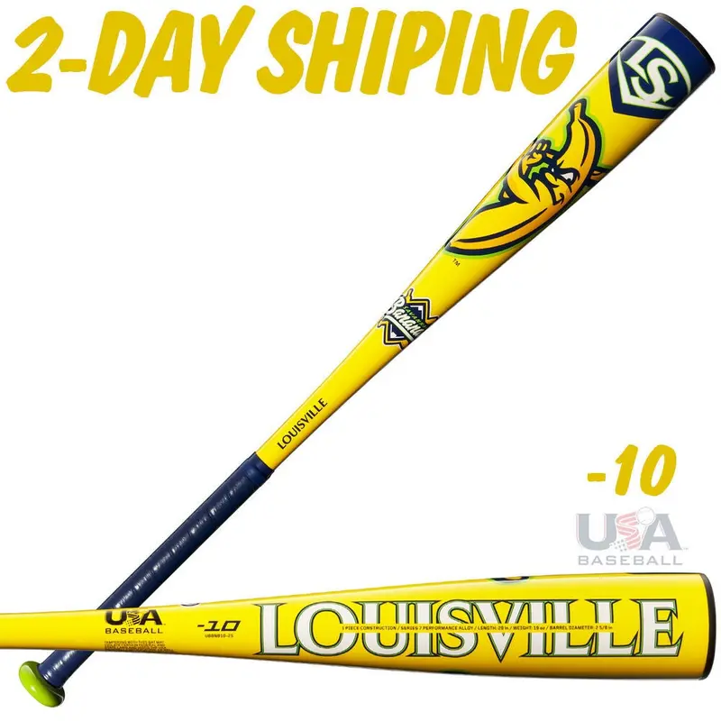 NO WRAPPER | 2025 Louisville Slugger SAVANNAH BANANAS 26"/16 oz USA Youth Bat
