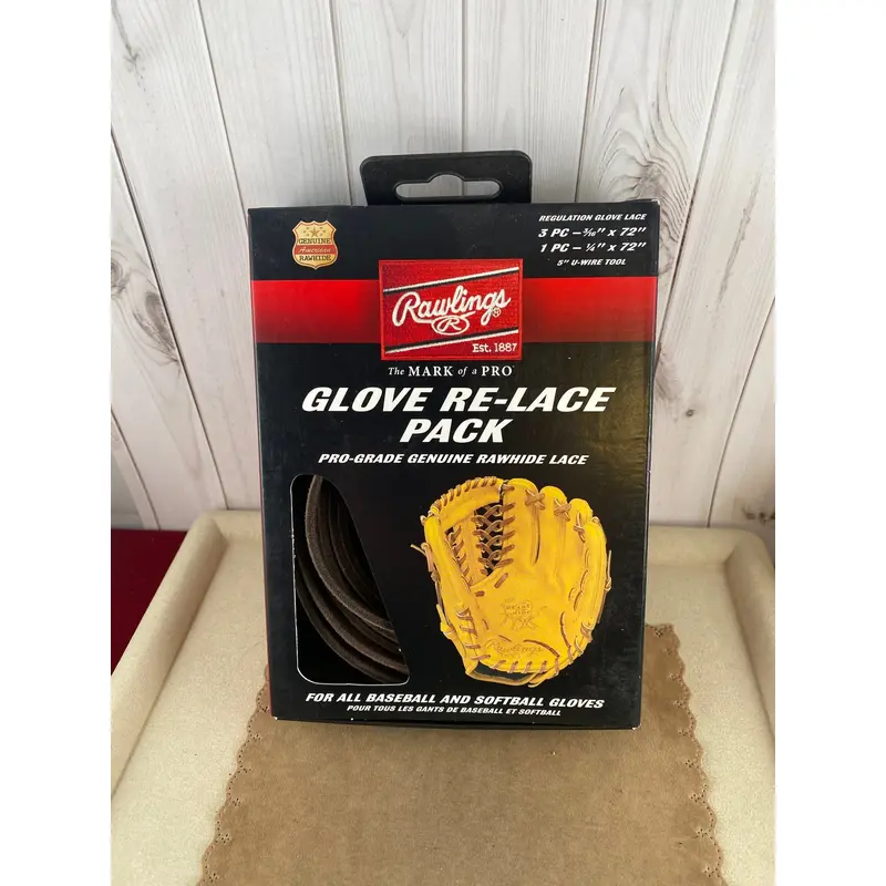 Rawlings Glove Re Lace Pack Chocolate and GloveLace Locks
