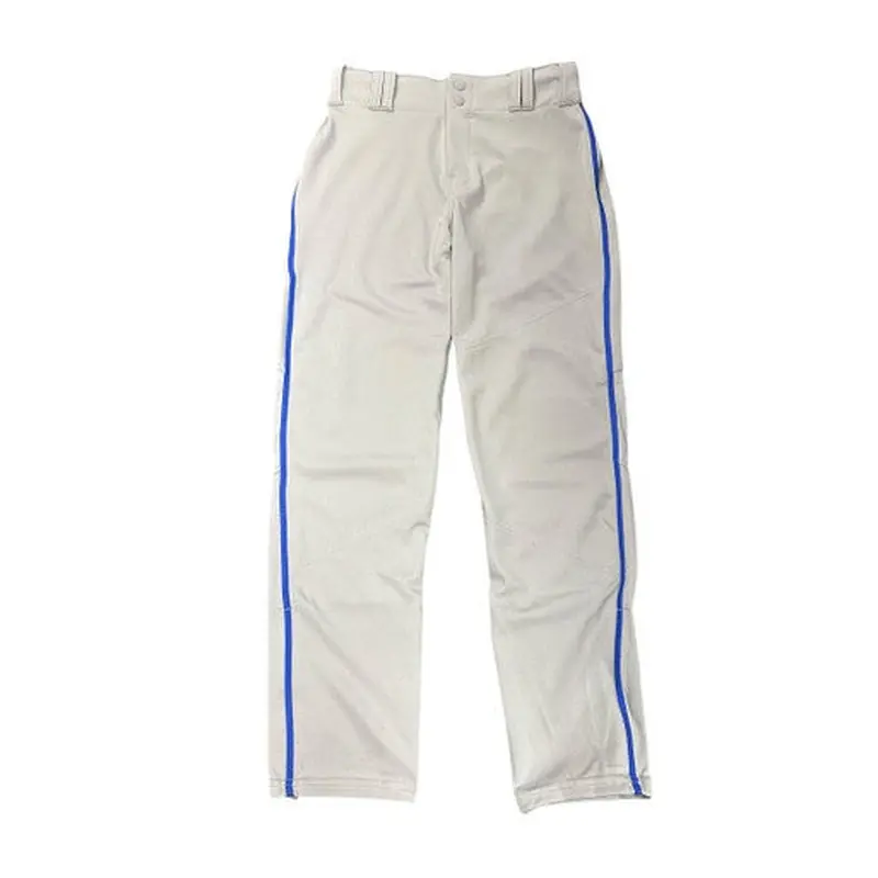 Used Alleson GRAY PANT BLUE STRIPE BB/SB Pant Boys Grey LG 11849-S000013581