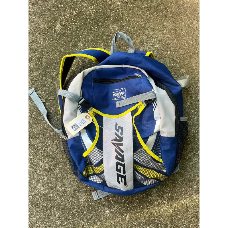 Blue Used Rawlings Bags & Batpacks Bat Pack