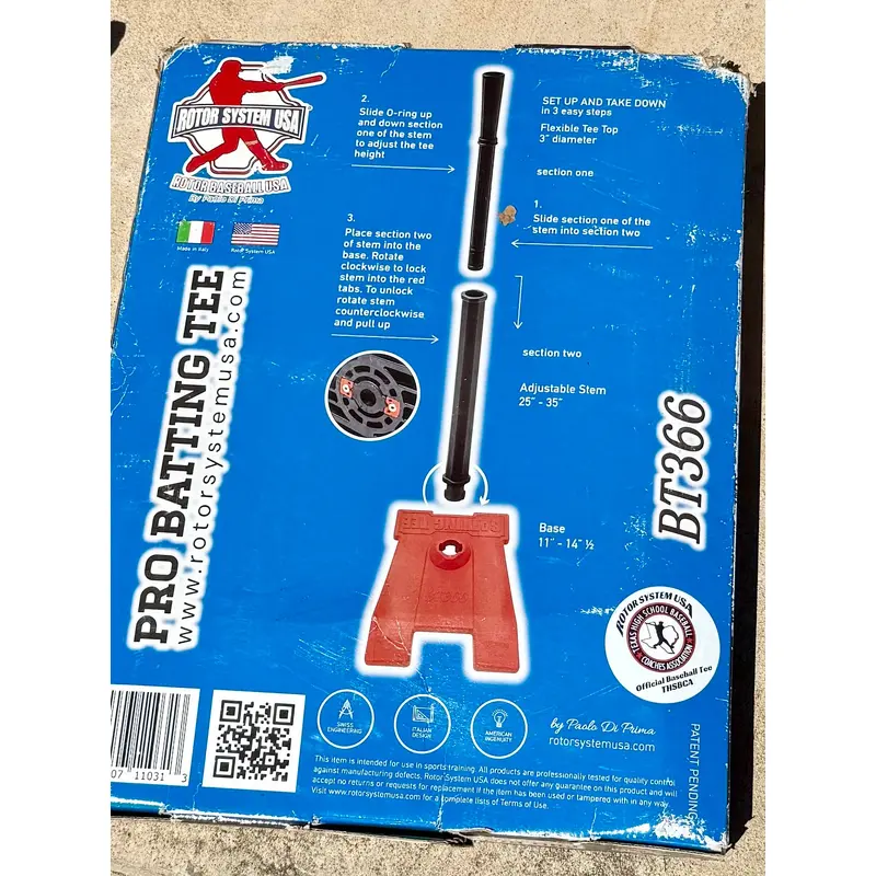 (New)For Sale: Rotor System USA BT366 Pro Batting Tee