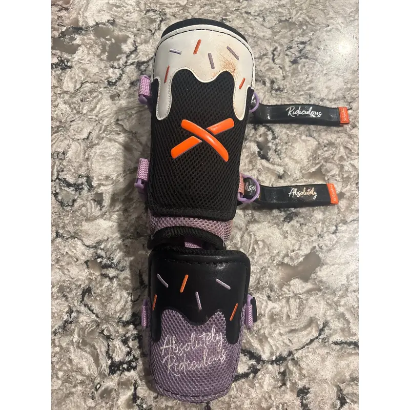 Absolutely Ridiculous Leg Guard In Baseball