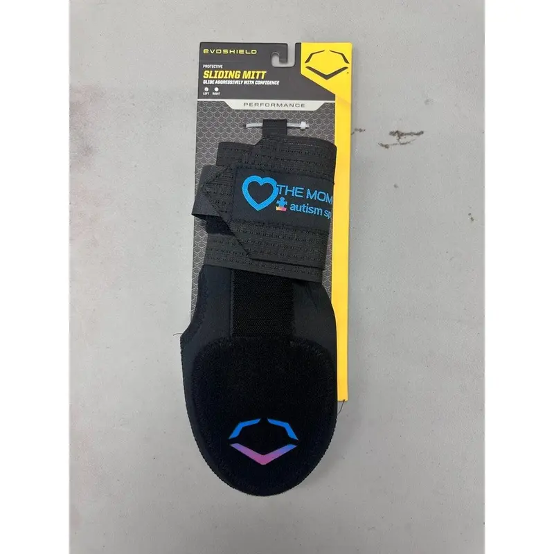 NEW ~ EvoShield Sliding Mitt ~ Adult Left Hand Baseball/Softball - Autism Speaks