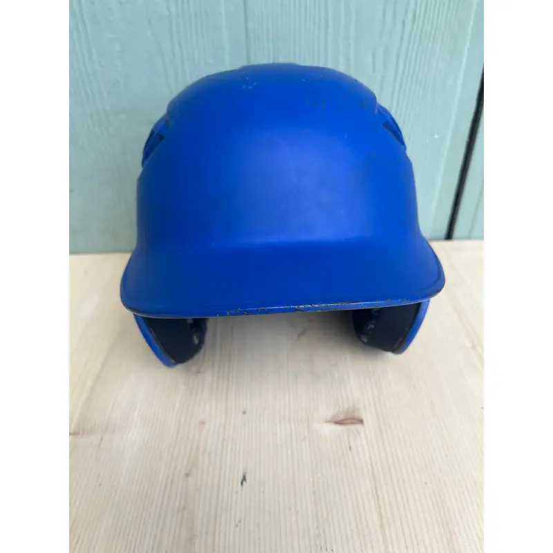 Used 6 3/8-7 1/8 Rawlings Batting Helmet Blue (A R7 S4 L1)