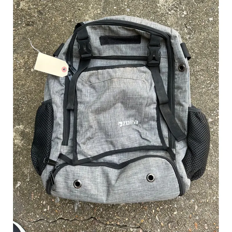 Bags & Batpacks Zoea Gray Backpack