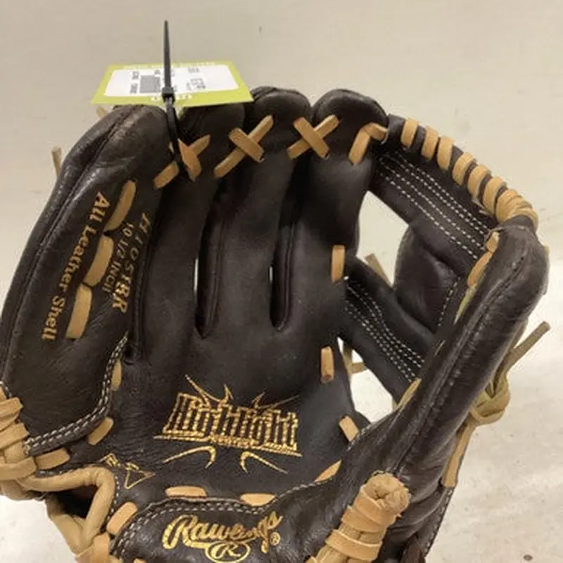 Used Rawlings H105IBR BB/SB Glove LH Throw Brown 10 1/2" 11725-S000489833