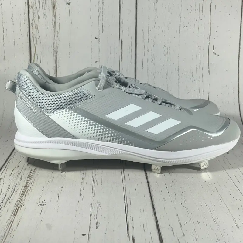 Adidas Men's Icon 7 Baseball Cleats Gray Size 14 S23860
