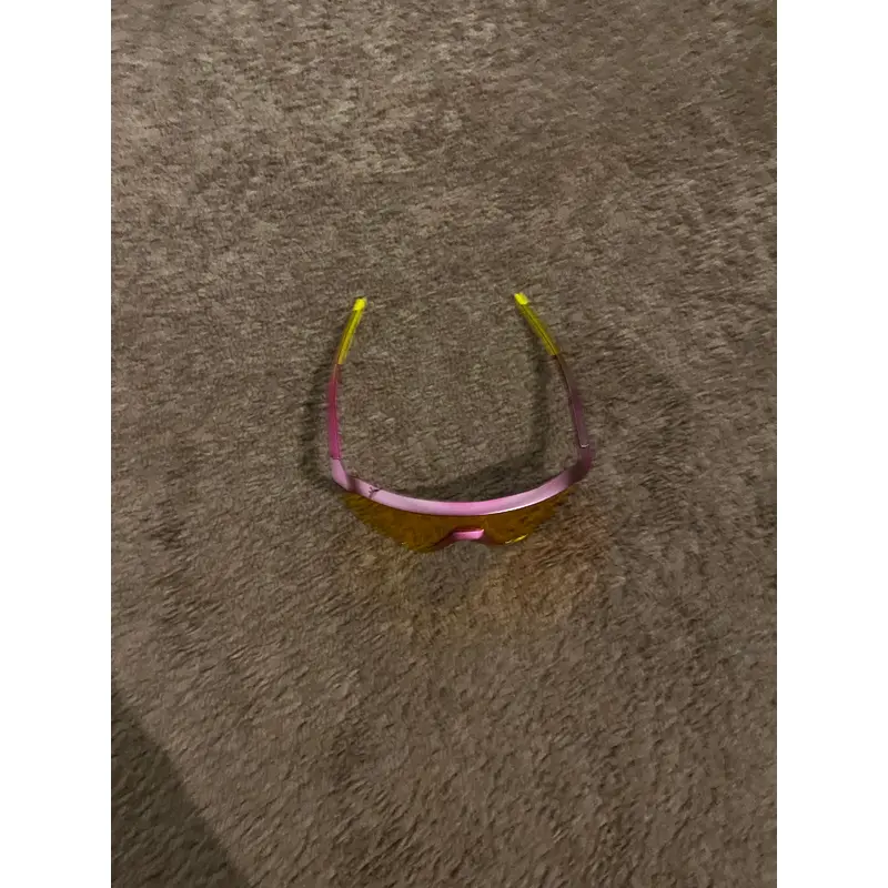 Tatis 100% Pink and Yellow Small /Medium Adult Unisex 100% Sunglasses (Used)