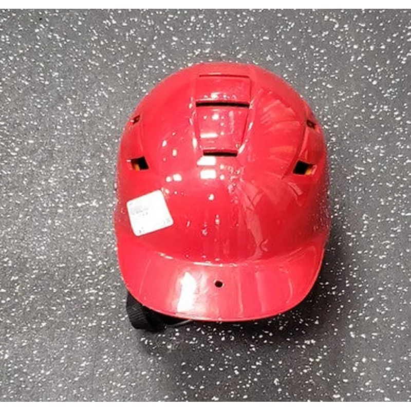 Used Schutt SB HELMET Batting Helmet No Mask Red One Size 11849-S000026290