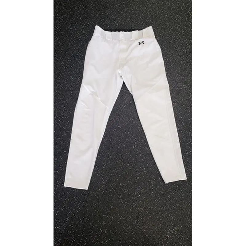 Used Under Armour MENS BASEBALL PANTS BB/SB Pant Mens White LG 11849-S000030709