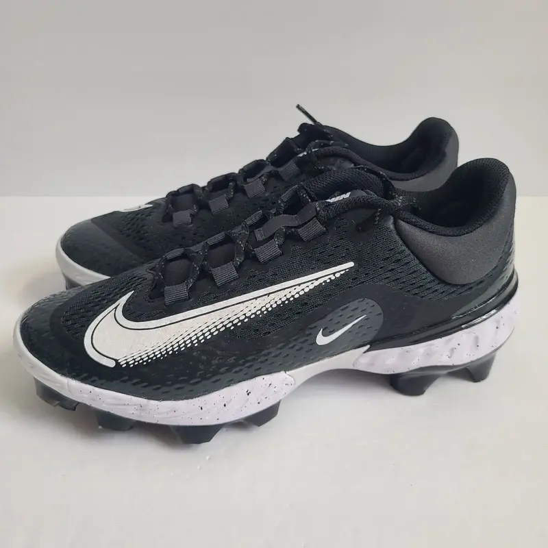 Nike Alpha Huarache Elite 4 Low MCS Baseball Cleats FD6221-003 Size 13 Black