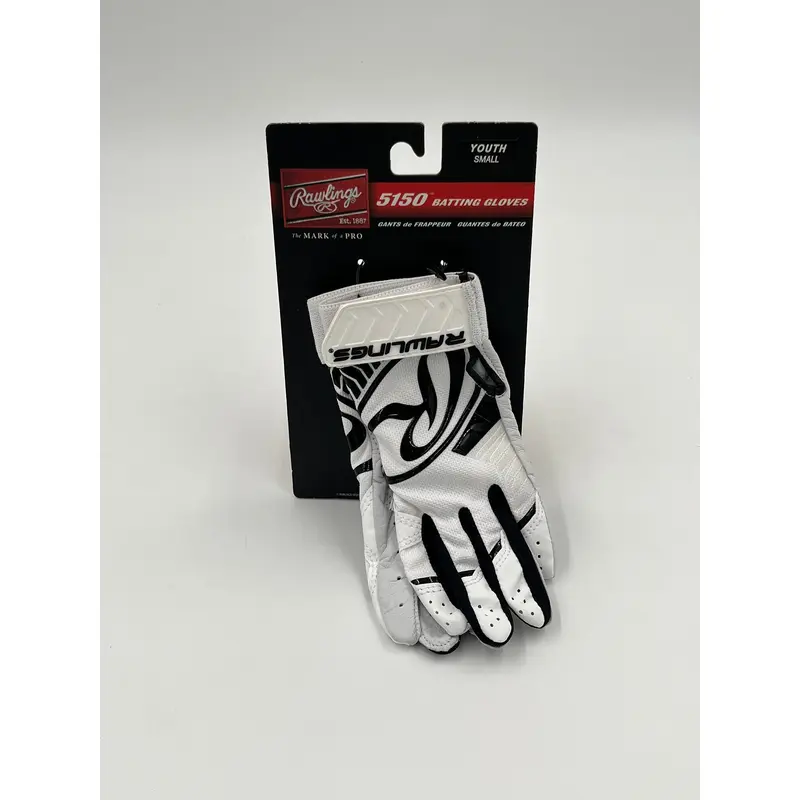 Rawlings 5150 Batting Glove Youth Small Brand New