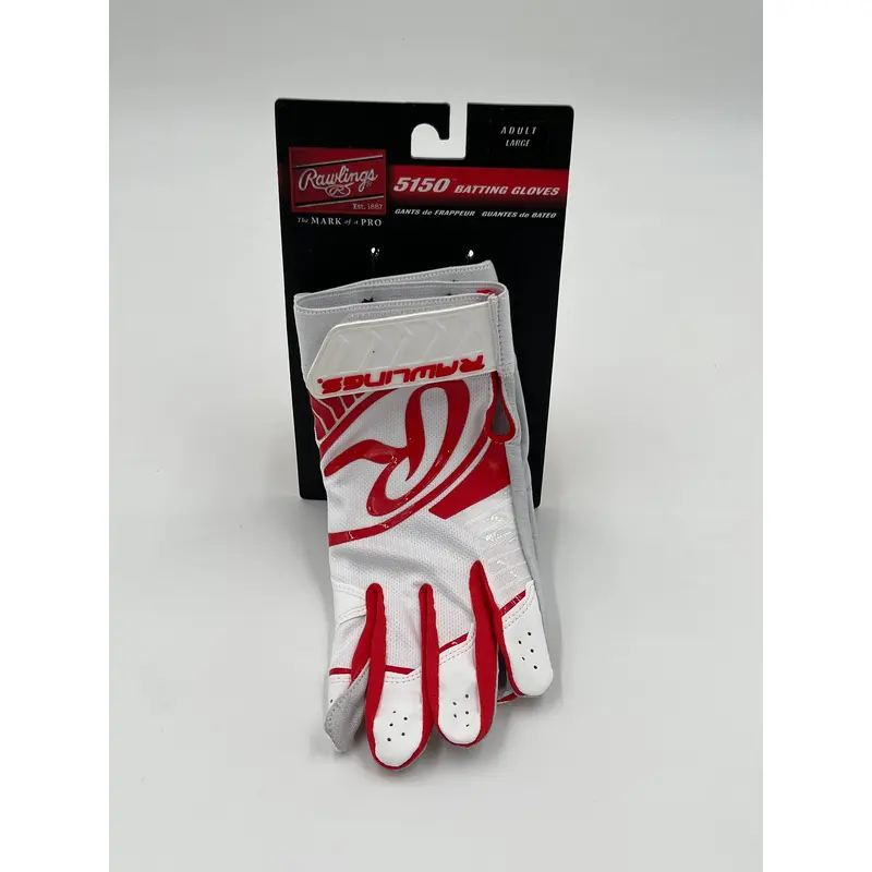 Rawlings 5150 Batting Gloves Adult Large Brand New