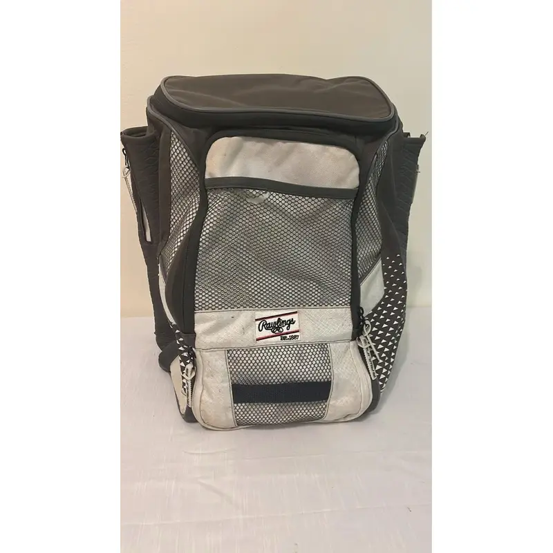 Rawlings Bat bag Backpack Zip close:
