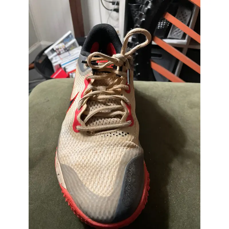 Orange Men's Adult Size M 8.0 (W 9.0) Nike Free Run Shoes (Used)