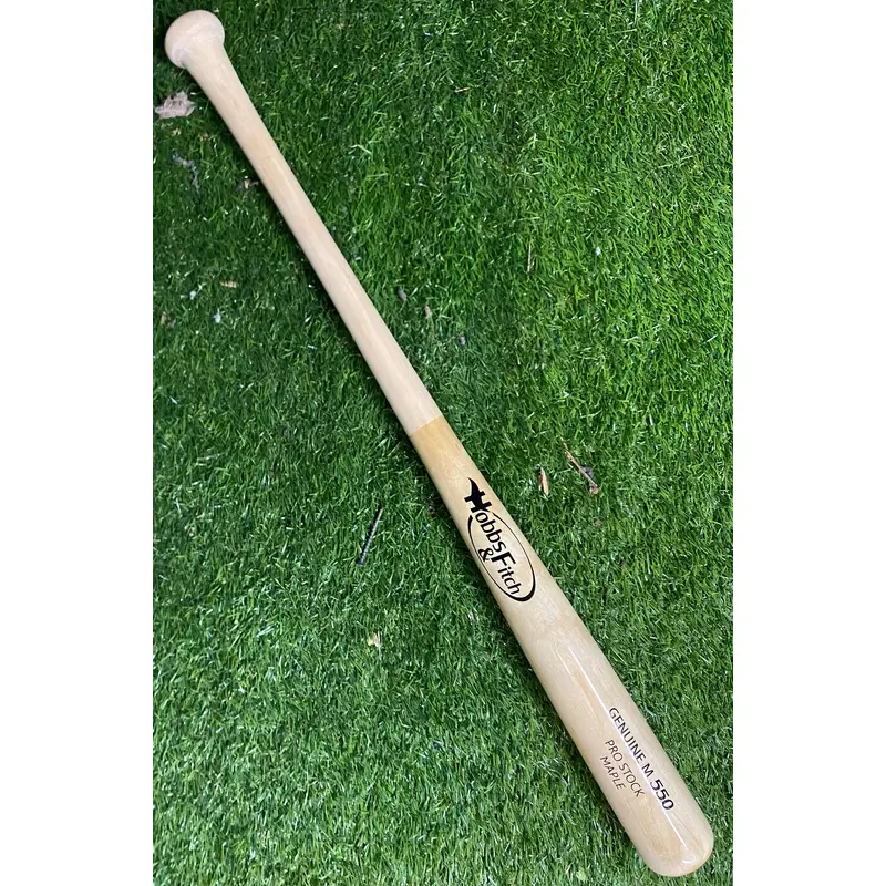 Custom Clear Pro Stock Wood Bat (-3) 26 oz 29" (New)