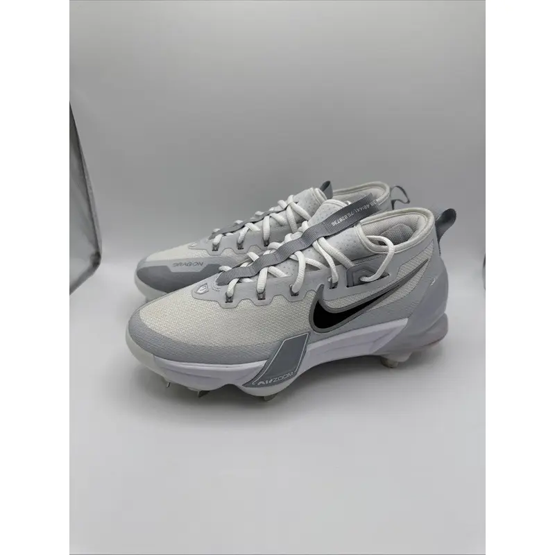 Nike Air Zoom Trout 9 Elite Metal Baseball Cleats White FB2906-100 Mens Size 14