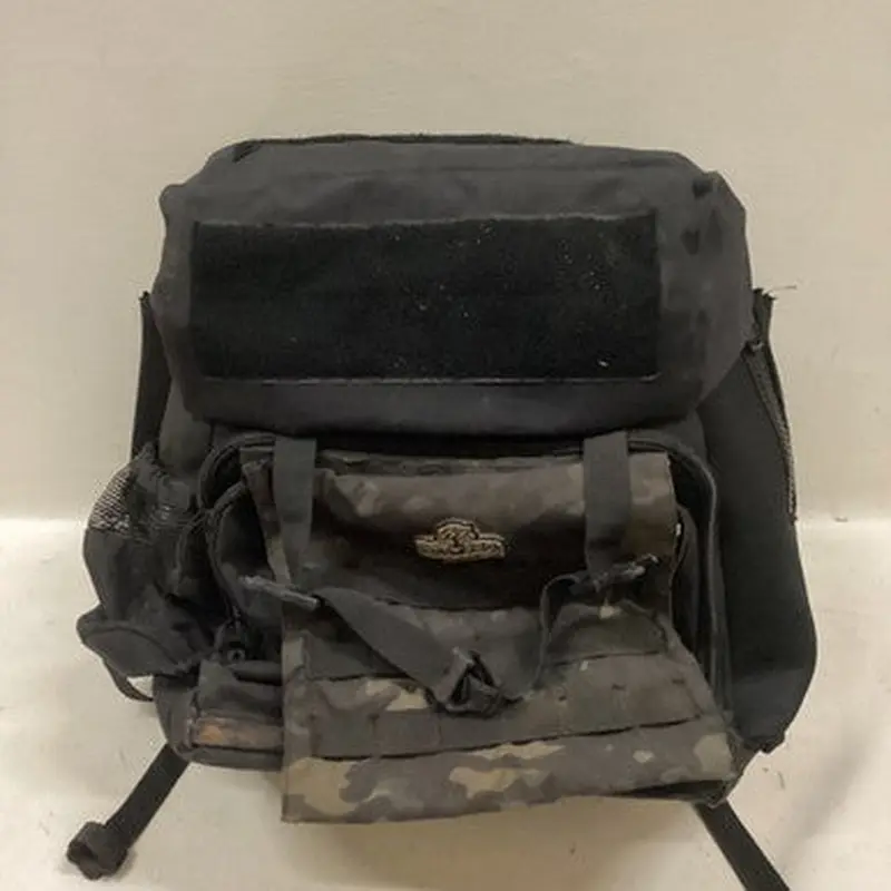 Used ALL PRO TACTICAL 4 BAT BAG BB/SB Player Backpack Black 11725-S000485759