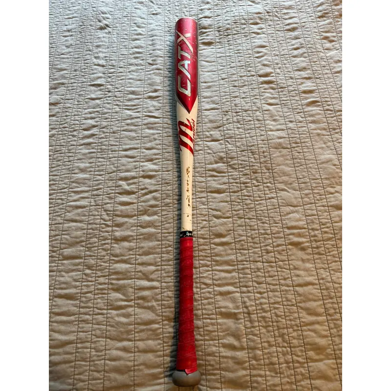 Marucci CAT X Composite BBCOR Certified Bat (-3) 30 oz 33" (Used)