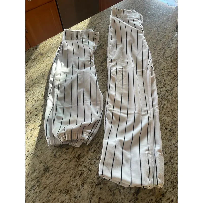 White Striped Youth Large Champro Game Pants (Used)