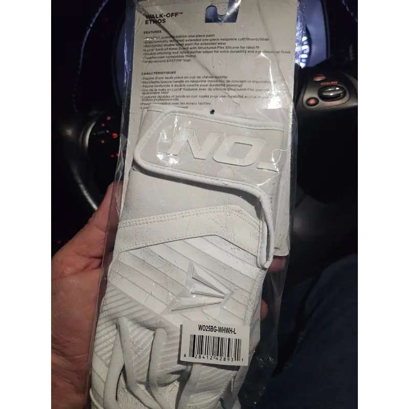 Large Easton Batting Gloves (New)