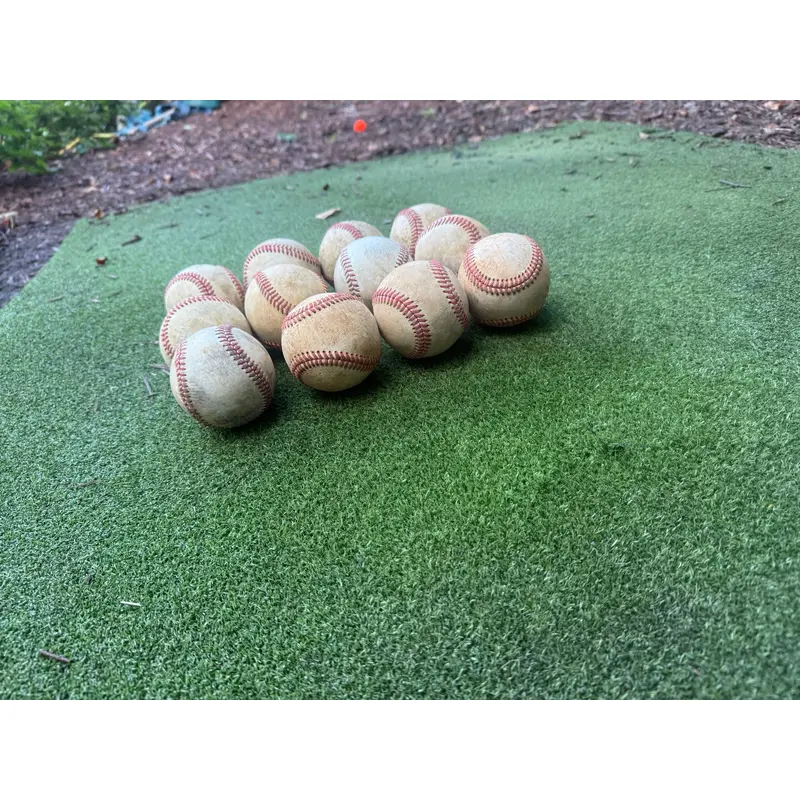 12 Vintage Little League Baseballs