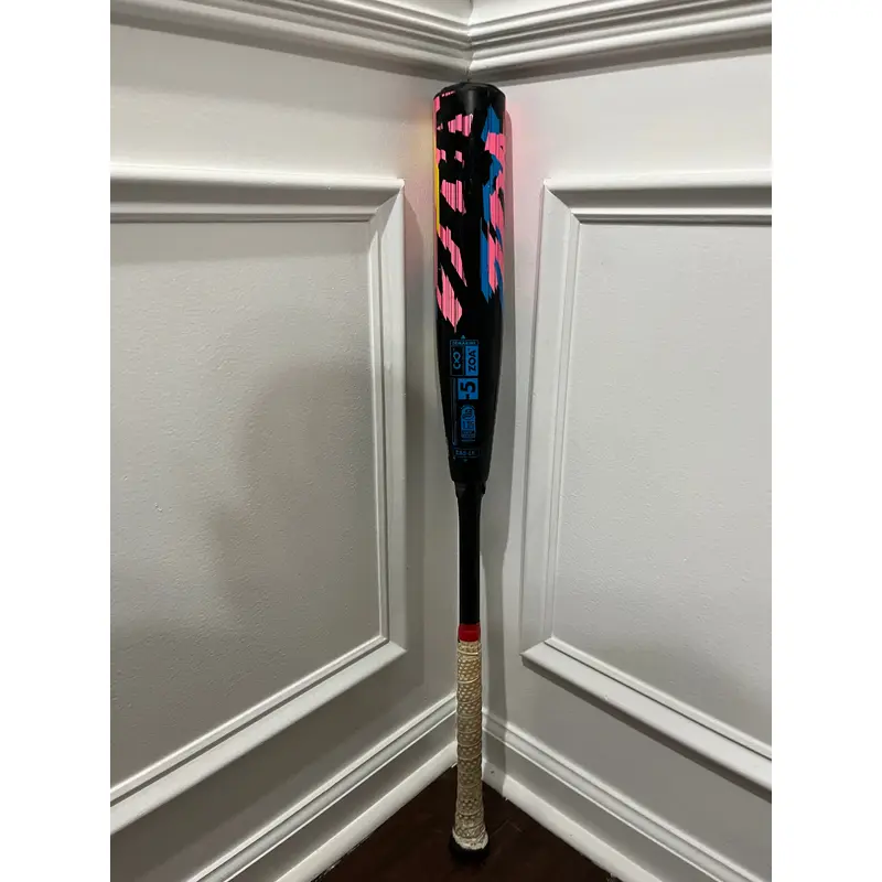 2023 DeMarini Zoa Glitch USSSA Certified Bat (-5) Composite 26 oz 31" (Used)