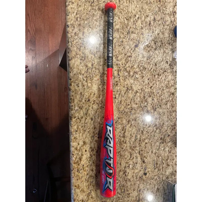 2019 Rawlings Raptor USSSA Certified Bat (-8) Alloy 21 oz 29" (Used)