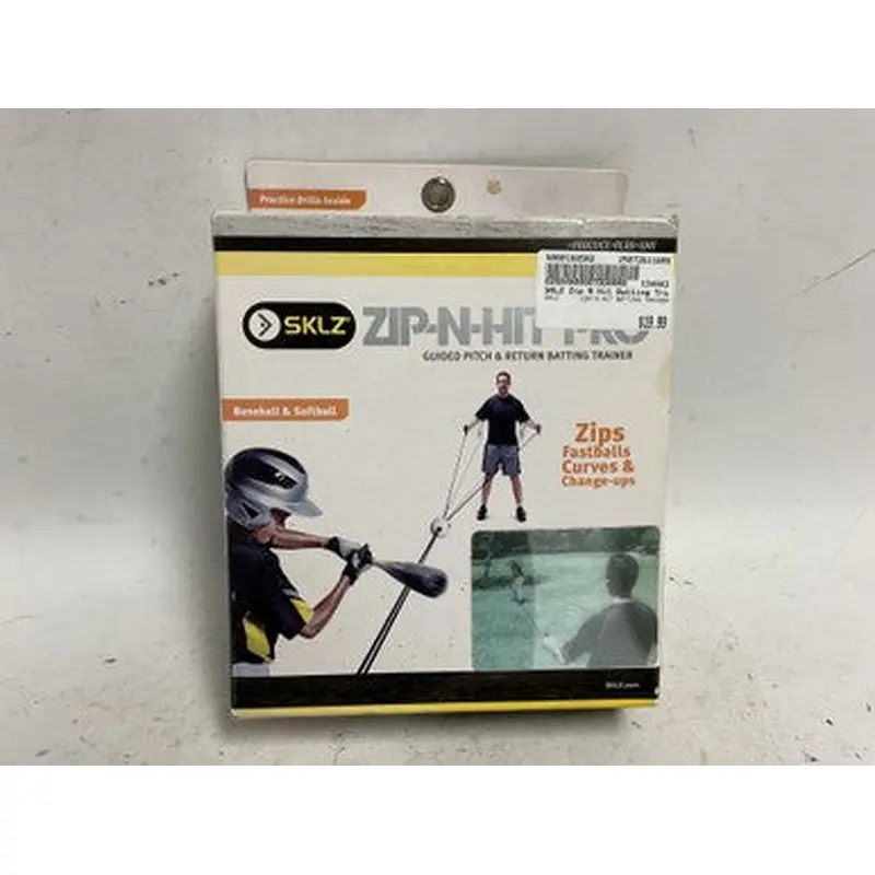 Used SKLZ ZIP N HIT BATTING TRAINER BB/SB Training Aid 11855-S000188502