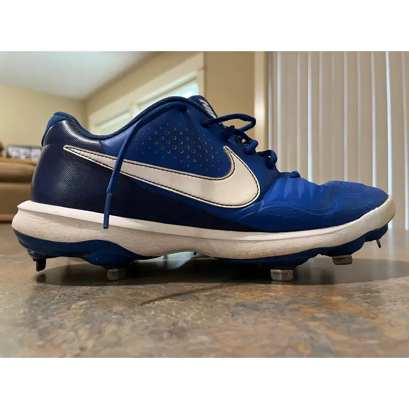 Blue Men's Size M 10.0 (W 11.0) Low Top Metal (Used)