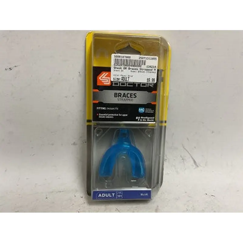 Used Shock DR BRACES STRAPPED Royal Blue Adult 11855-S000187800