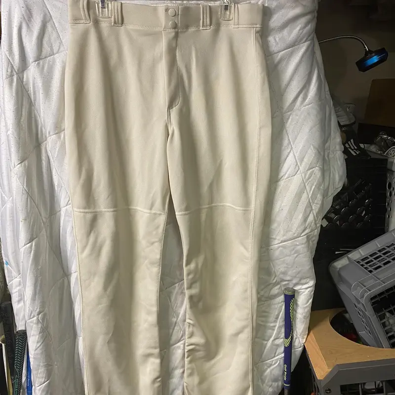 Youth XL Majestic Cream Baseball Pants