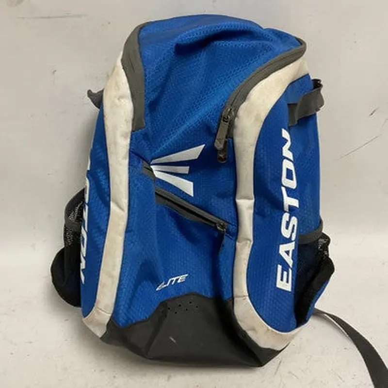 Used Easton ELITE BB/SB Player Backpack White And Royal Blue 11855-S000187163