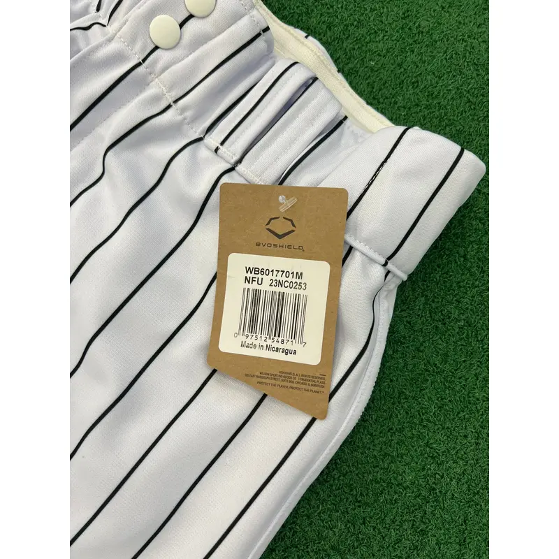 White Men's Adult Medium EvoShield Salute Relax Game Pants (New)
