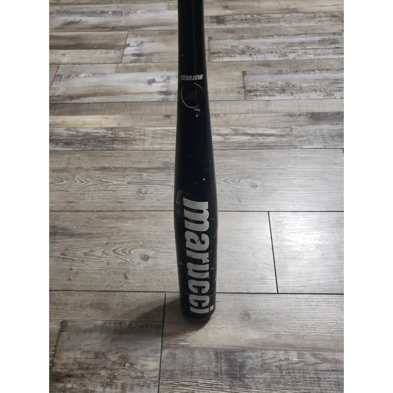 Used 2011 Marucci Marucci Black BBCOR Certified Bat (-3) Alloy 30 oz 33"