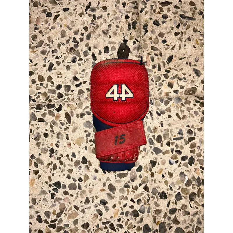 Red Used 44 Pro Wrist Guards